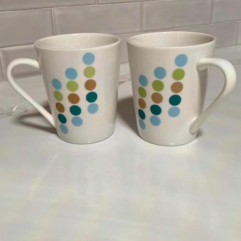 Mid Century Gibson mugs pair
